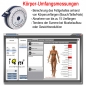 Mobile Preview: Körperanalyse Software Body Fat Manager